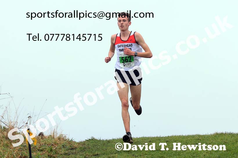 Mens under-20s 2023 North Eastern Cross Country Champs., Temple Park, South Shields. Photo: David T. Hewitson/Sports for All Pics